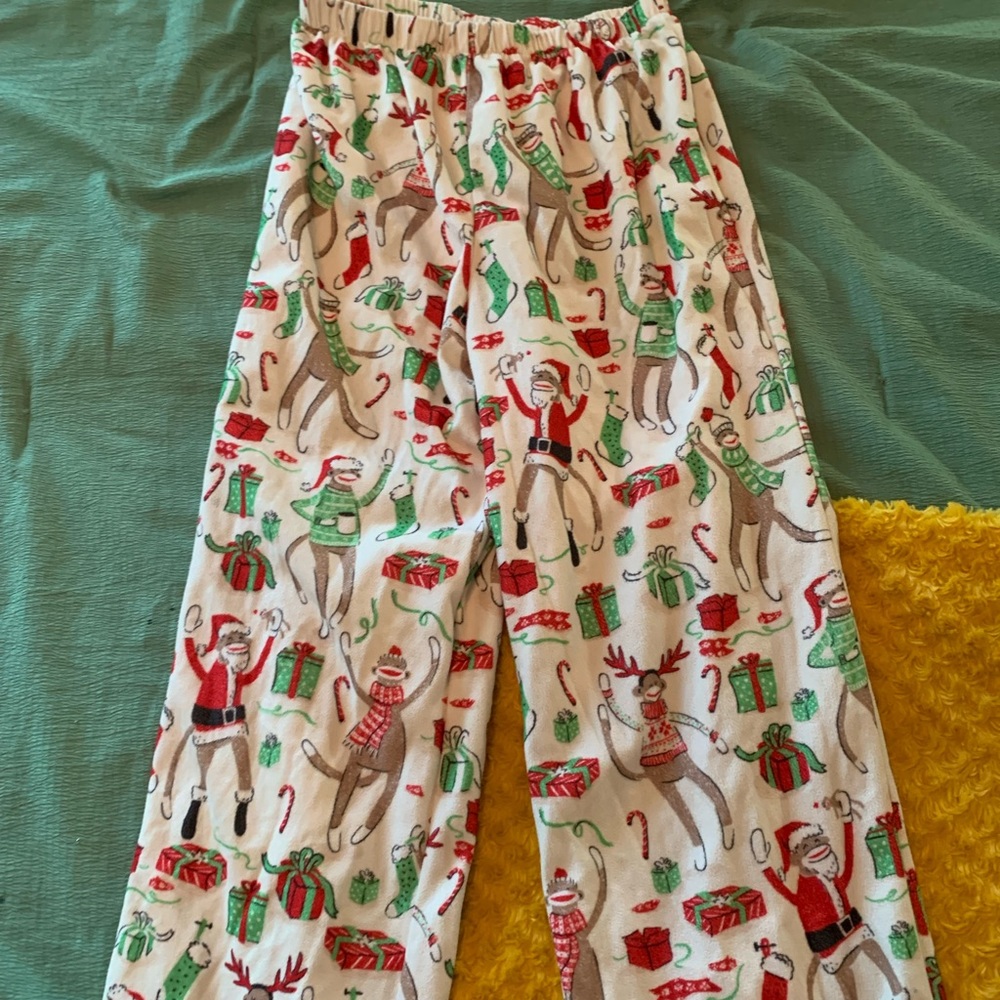 kids christmas pajama pants